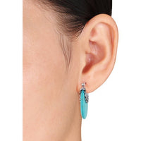 Retro Simple Women's Ring Earrings