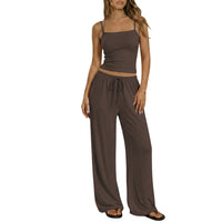 SpringSummer New Womens Vest And Camisole Set