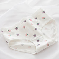 Cute Rabbit Cotton Mid Waist Underwear
