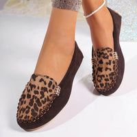 Flat Slip-on Women's Shoes Loafers Big Women's Shoes
