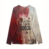 Women's Long-sleeve Printed Crew-neck Top