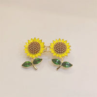 Sunflower Waist Button Jeans Waist Tightening Fixing Buckle