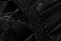 Men's Fashion PU Leather Motorcycle Jacket