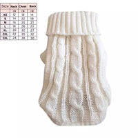 Knitted pet clothing for hairless cats