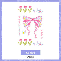 Waterproof And Durable Colorized Butterfly Tattoo Sticker