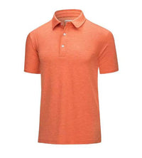 Men's Comfortable Breathable Short-sleeved Lapel Polo Shirt