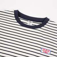 Japanese-style Retro Striped Base Layer Shirt Casual Long-sleeve Trendy T-shirt