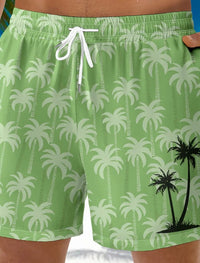 Men Swimming Beach 3D Printed Casual Holiday Bohemian Shorts