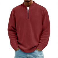 Digital Print Casual Sports Men's Zip-up American Retro