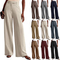 Casual Straight-Leg Business Suit Pants For Women
