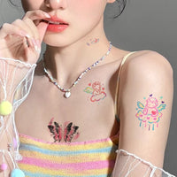 Waterproof And Durable Colorized Butterfly Tattoo Sticker