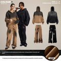 Hooded Suits Monkey Wash Washed And Worn Gradient Sweater Pants Men