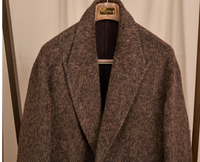 Wool Casual Loose-fitting Mid-length Coat Double-faced