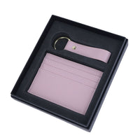 Genuine Leather Creative Leather Keychain Certificate Card Holder