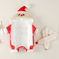 Baby New Year's Clothing Festive Winter Clothes Thicken Hundred Days Rompe