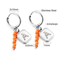 Niche Design Drop Oil Earrings