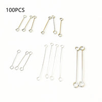 Stainless Steel Double-ended 8-pin DIY Jewelry Accessories