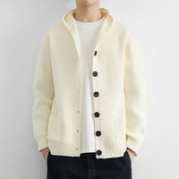 Korean-style Solid Color Trendy Casual Hooded Sweater