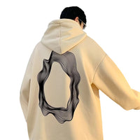 Autumn American Retro Plus Size Hooded Sweater