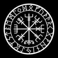 Creative Compass Rune Vinyl Car Styling Decal