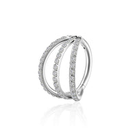 316L Stainless Steel Seamless Ring Multi-functional Ring