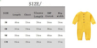Baby Jumpsuit Newborn One-piece Long Sleeves Romper
