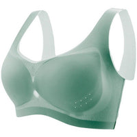 Simplicity Women's Ultra-thin Latex Mesh Sleep Bra