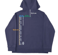 Heavy 350g Off-shoulder Hoodie Jumper