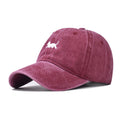 Washed-out Vintage Sun Hat Female Curved Brim Distressed