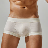 Thin Viscose Boxer Briefs Men