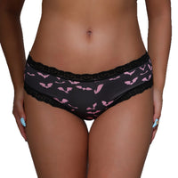 Women's Lace Underwear Halloween Printed Breathable