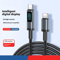 Phone Fast Charge For Pingguo 30W Android 66W Digital Display Data Line
