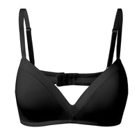 Push Up Comfort Pure Color Mesh Backless Bra