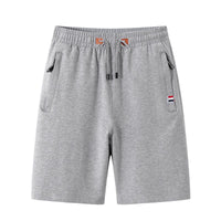 Mens Cropped Pants Summer Knitted Casual Shorts For Sports