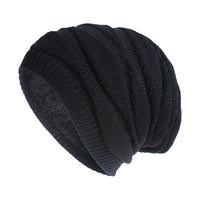 Men's And Women's Same Style Warm Fleece Wool Knitted Hat