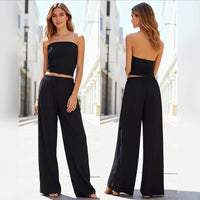 Loose-fitting Pants Summer Outfit European And American Style Two-piece