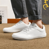 Breathable Mesh Low-top Lace-up Men's Casual Shoes