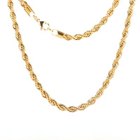 Versatile Stainless Steel Twisted Chain
