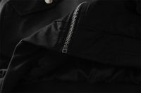 Street Multi-pocket Bomber Jacket Men's Contrast Color