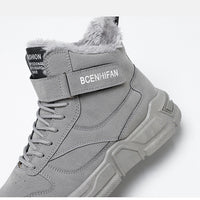 Men's Fashion Cotton High Top Northeast Trendy Shoes