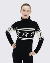 American Autumn And Winter New Slim Fit XINGX Printed Turtleneck Sweater