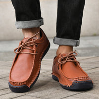 Seasons Hand-stitched Men's Shoes Lace-up