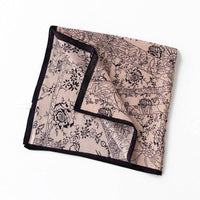 Printed 65cm Kerchief Scarf Shawl
