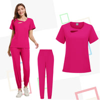 Summer Lightweight, Stretchy, Quick-drying Nurse Uniform Set