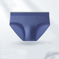Men's Underwear Silk Briefs Men's Summer Blended Cotton Breathable Antibacterial Ice Silk