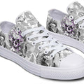 Fashion Printed Couple High Top Canvas Shoes