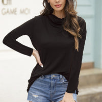 Multi-functional Dust-proof Face Mask Womens Long-sleeve Top