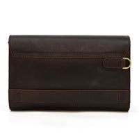 Retro Men's Crazy Horse Leather Multifunctional Wallet