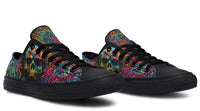 Fashion Printed Couple High Top Canvas Shoes