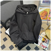 Loose Hooded Sweater For Men